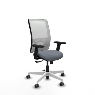 Piqueras y Crespo Silla Oficina Piqueras Y Crespo Zulema Negro Brazos Ajustables Soporte Lumbar