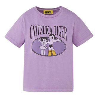 Onitsuka Tiger (WMNS) Onitsuka Tiger x Astro Boy Printed Short Sleeved Top Purple 2182B558-500