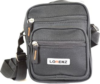 Lorenz Handy Small Canvas Style Shoulder Bag / Cross Body Bag ( Khaki )
