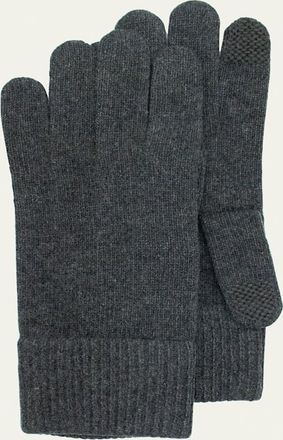 Bergdorf Goodman Cashmere Touchscreen Gloves