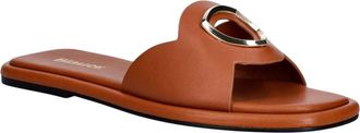 Blauer Moody Sandal - Dames - Sandalen - Bruin - 41 EU - Leer - Schoenen