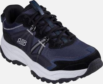 Skechers Mens Skechers Mens Vigor AT Richwood Leather Trainers - Navy/Multi - Size: 10