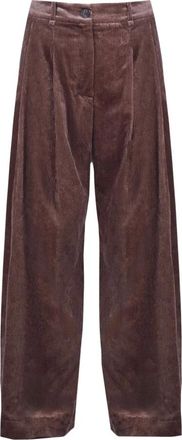 PDR Phisique Du Role Pantaloni Larghi - - Trousers - Donna - Marrone - S