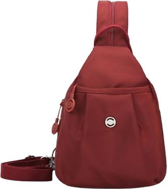 Generic Waterproof 2-Way Commuter Bag, Tote Backpack Convertible Bag, Anti-Theft Crossbody Travel Tote Bag, For Women (Red,Medium)