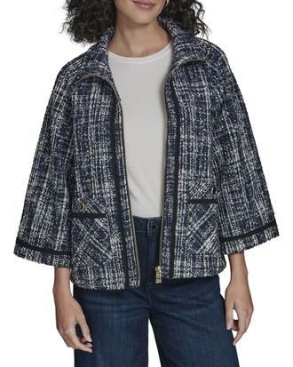 Karl Lagerfeld Karl Lagerfeld Tweed Capelet Jacket