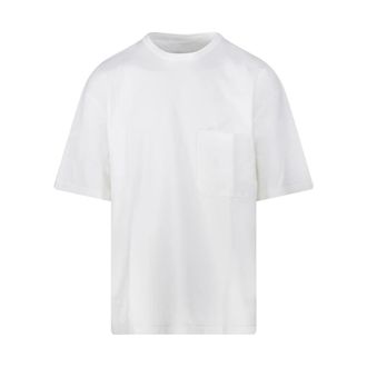 Christophe Lemaire T-Shirts, male, White, S, Wh048 Short Sleeve T-Shirt