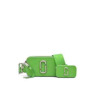 Marc Jacobs Cross Body Bags, female, Green, Size: ONE SIZE Snapshot Shoulder Bag