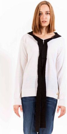 Love Moschino White Wool Womens Sweatshirt