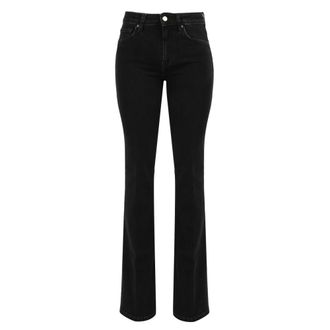 Don the Fuller Dames, Jeans, Zwart, Maat: W27 Katoen