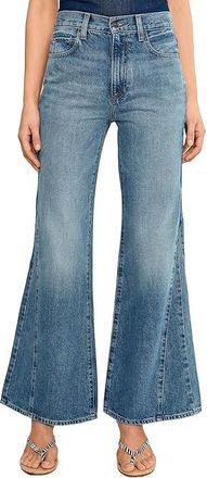 Paige Callie with Inset Flare in Elysian Womens Jeans Elysian : 32 32, Cotton/Denim/Lyocell