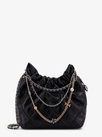 Tory Burch Borsa a tracolla Mini Hobo Fleming in pelle - TORY BURCH - gender_Woman