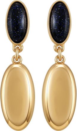 Vince Camuto Oval Drop Earrings in Goldtone at Nordstrom Rack