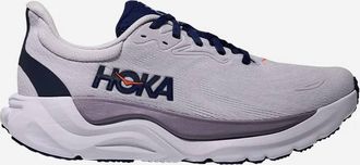 Hoka One One Womens Arahi 8 Running Shoes - Wide In Starlight Glow / Midnight Blue