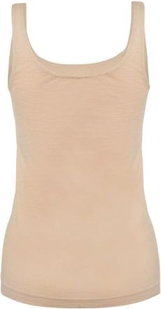 Wolford Top Senza Maniche in Lana Pura - - Tops - Donna - Rosa - XS