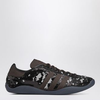 adidas Sneaker Karintha Core Black/Silver Metallic/Dark Brown