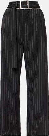 Jean Paul Gaultier Pantaloni a gamba larga in lana