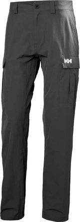 Helly Hansen HH Pants Mens Ebony Black Ripstop Stretch Cargo Pockets GBO3975