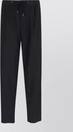Giorgio Armani trousers straight leg elastic waistband