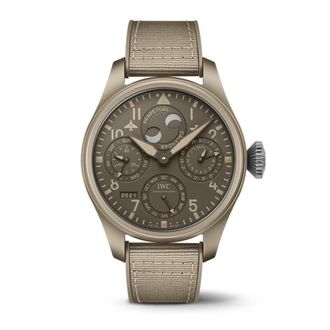 IWC Pre-owned IWC Big Pilot Mojave Desert Dark Brown Dial Mens Watch IW503004