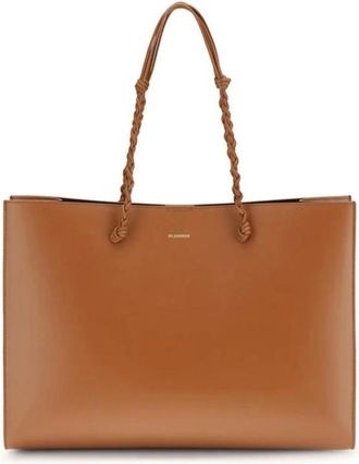 Jil Sander Tangle Tote - Bags - Mujer - Marr&oacute;n - ONE SIZE