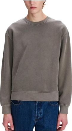 A.P.C. Autumn 26 Boxy Sweatshirt - Heren - Sweatshirts - Grijs - L - Katoen - Hoodies & sweatvesten