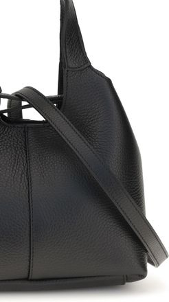 Coccinelle Womens Handbag C-Easy Black Calf Leather Shoulder Bags