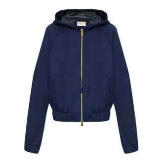 Moncler Dames, Sweatshirts & Hoodies, Blauw, Maat: L Katoen