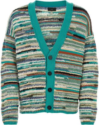 Alanui Embroidered Cotton Blend Madurai Cardigan