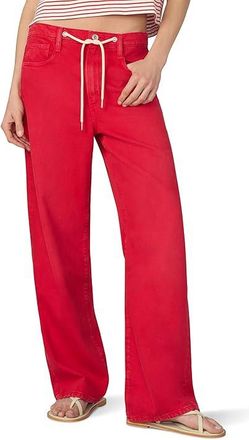 Joe's The Ryan Draw Cord Womens Jeans Cherry Red : 29, Cotton/Denim