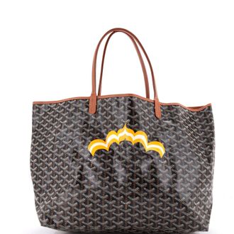 Goyard Saint Louis Tote Printed Coated Canvas GM