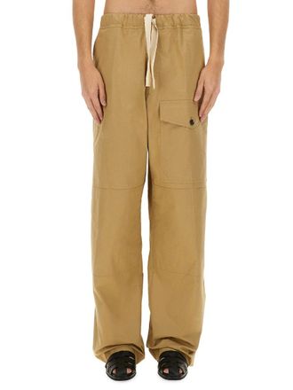 Dries Van Noten Cotton Pants