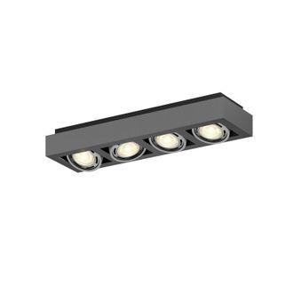 Arcchio Arcchio L&aacute;mpara De Techo ronka En Negro Aluminio