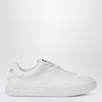 Versace White Greca nylon Sneakers