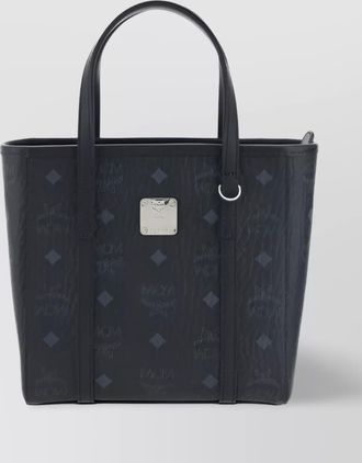 MCM mini shopper tote bag monogram