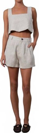 Parentezi Candy Crop Top In Oat