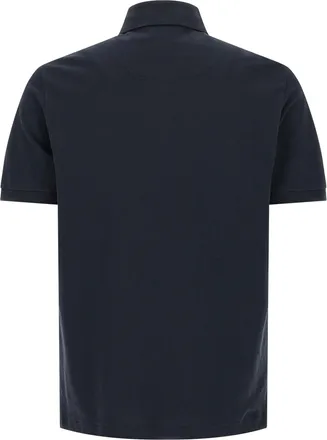 Etro Mens Blue Cotton Polo Shirt