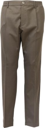Cruna Mitte Broek - Heren - Nette broeken - Bruin - L - Wol - Broeken
