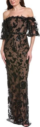 Marchesa Embellished Gown