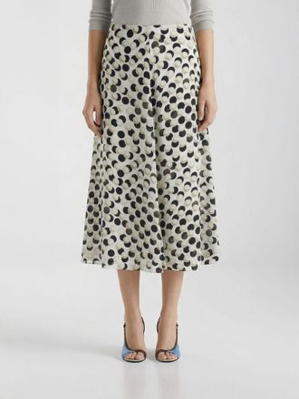 Fendi Gonna di seta stampata Fendi