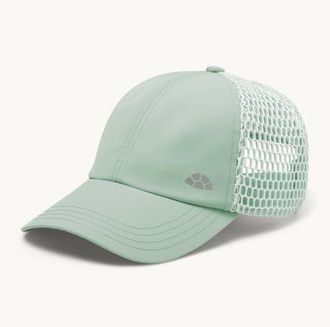 Turtle Fur Trekker Trucker Hat in Sea Glass at Nordstrom