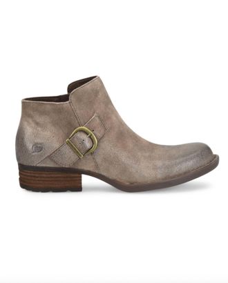 Born Womens Kace Bootie In Taupe Distressed