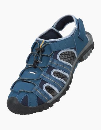 Mountain Warehouse Mens Mountain Warehouse Mens Trek Sandals - Blue - Size: 10