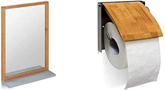 Toilettenpapierhalter Mit Deckel & Ablage - Selbstklebend, Kein Bohren Nötig