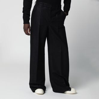 Rick Owens Pantaloni Tower neri