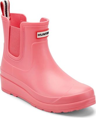 Hunter Tabitha Chelsea Waterproof Rain Boot in Medium Pink at Nordstrom Rack, Size 11