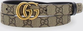 Gucci Cintura reversibile GG Marmont in tessuto Supreme e pelle