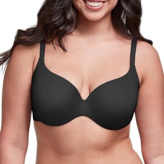 Maidenform Comfort Devotion Dreamwire Full Coverage Bra In Black