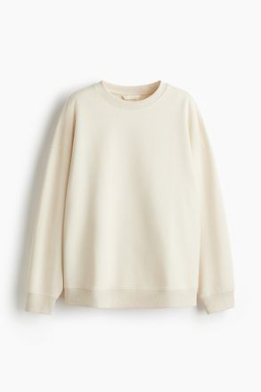 H&M Oversized Sweatshirt - Beige