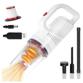 OEM Aspiradora De Mano De 12000 Pa, De Alta Potencia, Inal&aacute;mbrica, Recargable Por Usb, Ideal Para La Limpieza Del Coche, El Hogar Y La Oficina