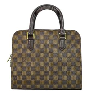 Louis Vuitton Pre-owned Handbags, female, Brown, Size: ONE SIZE Pre-owned Triana Bag